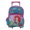 Disney Little Mermaid Rolling Backpack 16 Inch Kids School Bag Cute Design